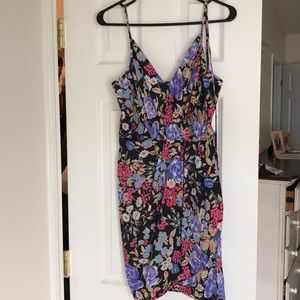 Yumi Kim Jayne silk floral tulip wrap dress
